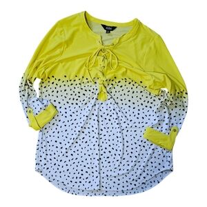Slim Factor size Medium Yellow to White Top